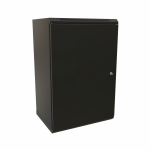 WRline Шкаф настенный 19-дюймовый (19"), 18U, 908x600х450мм, цельнометаллическая дверь с замком, цвет серый (RAL 7035) (разобранный)