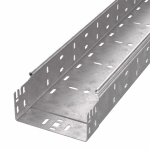 Лоток перфорированный Профи HDZ 150х80х6000 (1,5 мм) (12 м/уп) Промрукав