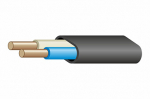 Кабель силовой ВВГп-нг(А)-LS ок (N) 2х6 -0,66 ГОСТ ВЭКЗ (100)
