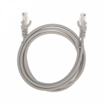 Шнур коммутационный патч-корд U/UTP, CAT 5e, RJ45-RJ45, 26AWG, PVC, серый, 1,5м REXANT