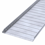 Лоток перфорированный Профи INOX (AISI 316) 600х50х3000 (1,2 мм) (6 м/уп) Промрукав