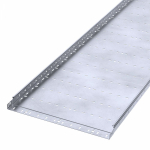 Лоток перфорированный Профи INOX (AISI 316) 600х50х3000 (1,5 мм) (6 м/уп) Промрукав