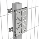 Комплект крепление монтажной пластины к опорам ограждений HDZ Промрукав