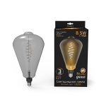 Лампа светодиод 8,5Вт 165Лм 1800К Е27 ST164 gray flexible LED Gauss Filament 1/6