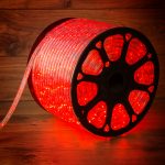 Дюралайт LED, постоянное свечение (2W) - красный, 36 LED/м, Ø13мм, Neon-Night (100)