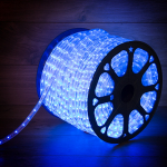 Дюралайт LED, постоянное свечение (2W) - синий, 36 LED/м, Ø13мм, Neon-Night (100)
