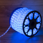 Дюралайт LED, постоянное свечение (2W) - синий, 30 LED/м, Ø13мм, Neon-Night (100)