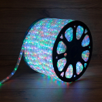 Дюралайт LED, свечение с динамикой (3W) - мульти (RYGB), 36 LED/м, Ø13мм, Neon-Night (100)
