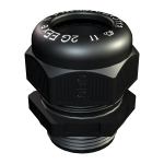 Кабельный ввод взрывозащищенный  M25 черный