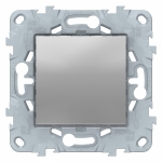 Перекрестный переключатель 1-клавиш. механизм 250В с/у алюминий IP21 SE Unica NEW