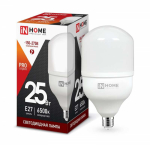 Лампа светодиод 25Вт дрл/дрв Е27 6500К 2250Лм HP-PRO IN HOME (1/50)