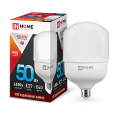 Лампа светодиод 50Вт дрл/дрв Е27/Е40 4000К 4500Лм HP-PRO IN HOME (1/50)