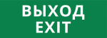Пиктограмма ДСО-101-IP20 "Выход Exit"