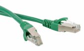 Hyperline PC-LPM-STP-RJ45-RJ45-C5e-0.5M-LSZH-GN Патч-корд F/UTP, экранированный, Cat.5e, LSZH, 0.5 м, зеленый