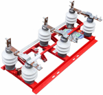 Разъединитель РЛНД.1-10.IV/400 УХЛ1 с приводом ПРНЗ-10