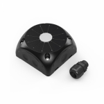 Коробка распределительная 60-0505-9005-ВМУ для видеокамер двухкомпонентная с мембранами чёрная 100х100х50 с муфтой вводной для ГТ Промрукав