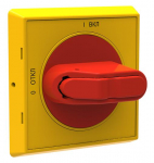 Рукоятка для выключателя-разъединителя желто-красная ABB
