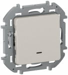 IEKINSPIRIA Выкл. 1кл. подсв 1L 10АХ б/к 6736181 шамп. IEK