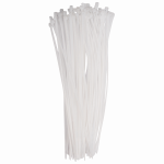 Кабельная стяжка PCT 2,5x200-100WH PA6.6 Jazzway (100 шт/уп)