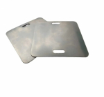 Бирка кабельная У-134, квадратная, 55х55 мм (5 шт/уп) (INOX) Промрукав