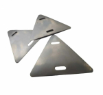 Бирка кабельная У-136, треугольная, 62х55 мм (5 шт/уп) (INOX) Промрукав