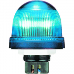 Сигнальная лампа-маячок KSB-203L синяя проблесковая 24 ВDC (ксен оновая)