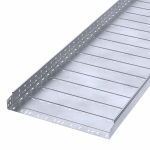 Лоток перфорированный Профи INOX (AISI 316) 600х80х6000 (1,2 мм) (12 м/уп) Промрукав