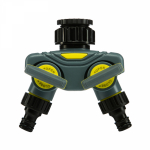 Разветвитель 2-канальный на кран 1/2"-3/4" Профи ЧЕТЫРЕ СЕЗОНА