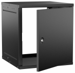 Шкаф наст. 12U 600х600мм метал. дв. чер. GENERICA