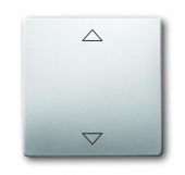 Клавиша для механизма электронного выключателя Busch-Jalousiecontrol 6411 U-101, 6411 U/S-101, 6418 U, реле 6402 U, серия pur/сталь