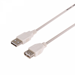 Шнур  USB-А (male) - USB-A (female) 1,8м REXANT (10/10/250)