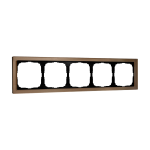ARTGALLERY PURE 5-постовая РАМКА, ОРГАНИЧЕСКОЕ СТЕКЛО ШАМПАНЬ