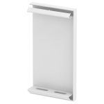 Заглушка торцевая кабель-канала Rapid 80, 70x130 мм, сталь белый