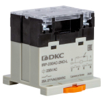 Реле силовое промышленное, 2NO, ком. ток 25А, AgSnO2, напряжение 115V AC, опция: светодиод