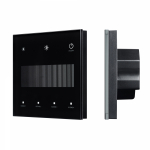 INTELLIGENT ARLIGHT Сенсорная панель SMART-DALI-301-11-1G-4SC-DIM-IN Black (BUS/24V, Touch, 2.4G) (IARL, IP20 Пластик, 5 лет)