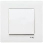 Выключатель 1кл с/у бел IP20 Karre Viko (1/12/120)