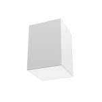 Светодиодный светильник VARTON DL-Box накладной 12 Вт 4000 К 120x120x170 мм RAL9003 белый муар с рассеивателем опал DALI