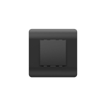 (NEW3-E) Переключатель перекрестный 1-клавишный, 10А, черный