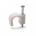 Скоба пластиковая СПК 12 (50шт) (Fortisflex)