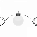 LIGHTBALL 8W 840 WH D80
