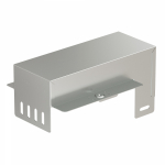 T-ответвитель для листового кабельного лотка 50ммx200ммx50мм сталь непрерывное гальваническое цинк-алюминиевое покрытие светло-серый DKC S5 Combitech