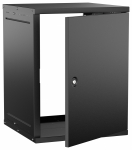 Шкаф наст. 15U 600х600мм метал. дв. черн. GENERICA