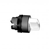 Селекторный переключатель 2-позиц. с рукояткой цвет белый 22.5мм с подсветкой, с фиксацией, IP66 Schneider Electric _