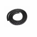 Защитная пластиковая спираль 25 мм (25 м/уп) черная Промрукав