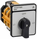 Перекл. кулачк. станд. черн. рук. 63А сх. 98 MASTER IEK