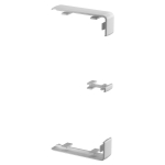 Соединитель для кабель-канала Rapid 45-2, 53x130 мм, ПВХ светло-серый