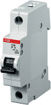 Автоматический выключатель (автомат) 1-полюсный (1P) 1.6А хар. K 25кА ABB S200/F200/DS200 (аксессуары)