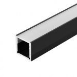 Профиль SL-SLIM20-H20-2000 BLACK (BY) (Arlight, Алюминий)