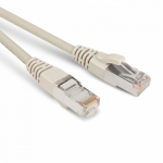 Hyperline PC-LPM-STP-RJ45-RJ45-C5e-15M-LSZH-GY Патч-корд F/UTP, экранированный, Cat.5е, LSZH, 15 м, серый