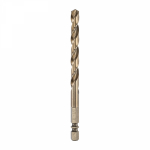 Сверло по металлу 7мм "Кобальт IMPACT" P6M5K8 DIN 338, шестигранный xвостовик, 1 шт. KRANZ